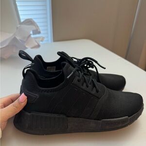 Adidas Charcoal Knit Sneakers
